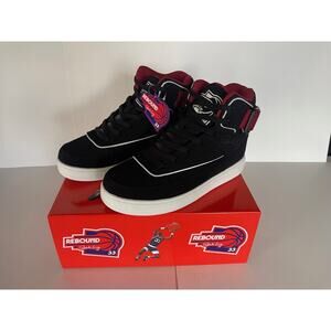 PATRICK EWING ATHLETICS REBOUND ORION STRAP Black/Red/White Mens size 7 NIB